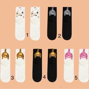 Novelty Cat Socks - Available in 5 Colors